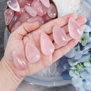 Rose Quartz Drop - Large - Drops