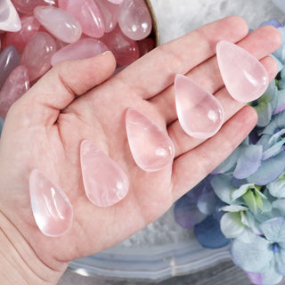 Rose Quartz Drop - Small - Drops