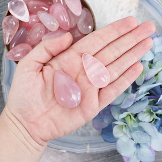Rose Quartz Drop - XL - Drops