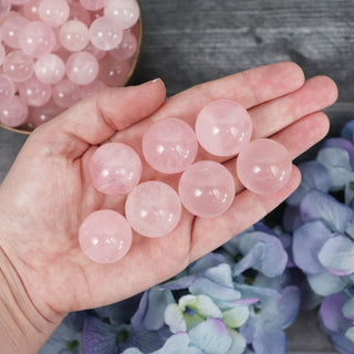 Rose Quartz Mini Sphere - Spheres