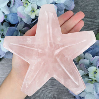 Rose Quartz Star Bowl - Bowls
