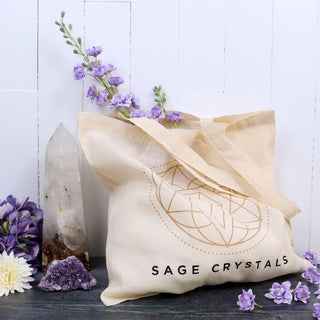 Sage Crystals Organic Tote Bag - Bags