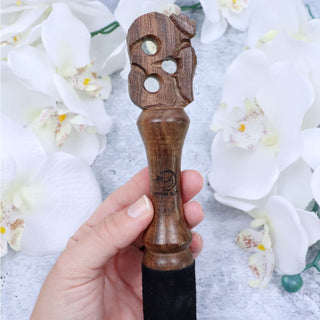 Singing Bowl Carved Mallet - Bowls