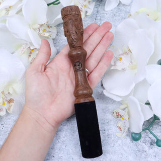 Singing Bowl Carved Mallet - Bowls