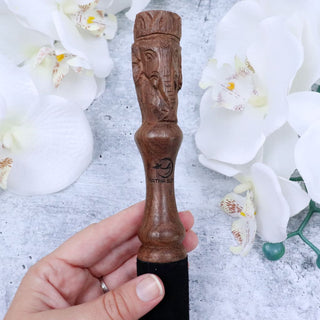 Singing Bowl Carved Mallet - Elephant - Bowls