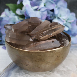 Smokey Lemurian Quartz - Points