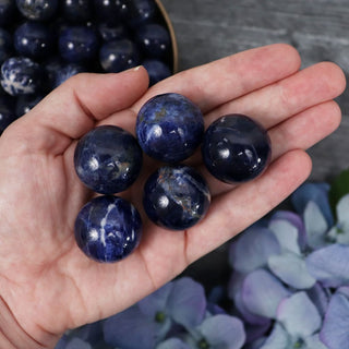 Sodalite Mini Sphere - Large - 25mm - Spheres