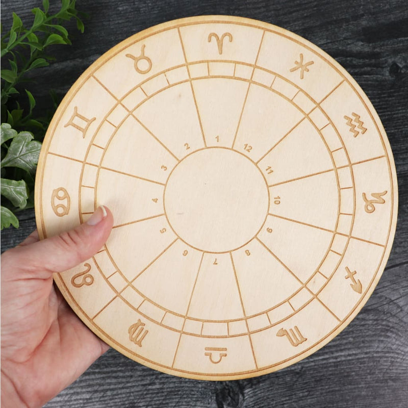 Zodiac Wheel Crystal Grid Board - 8 x - Boards