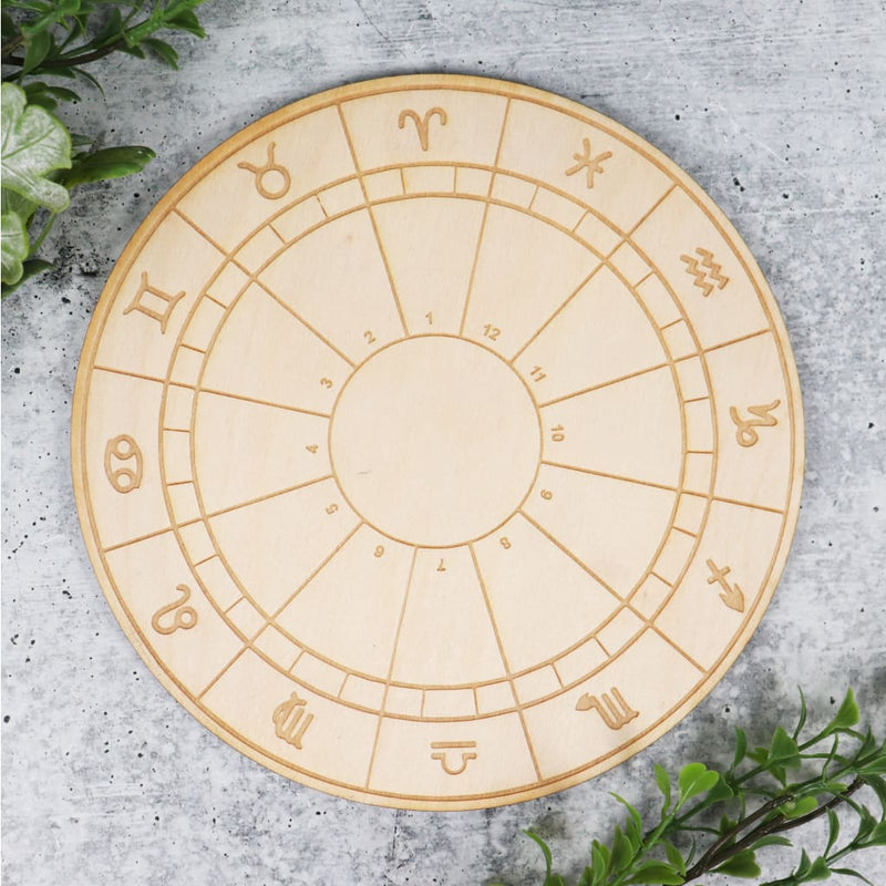 Zodiac Wheel Crystal Grid Board - Boards